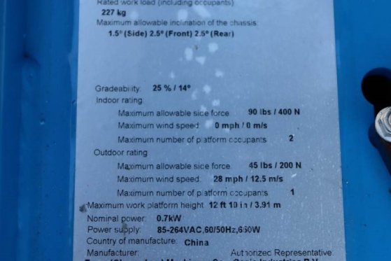 Genie GS1330M Valid inspection, *Guarantee! All-Electric GS1330M Valid inspection, *Guarantee! All-Electric 2021 2 Scissor...