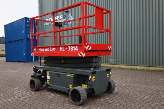 Holland Lift Ecostar HL-7814 Electric, 10m Working Height, 450k Holland lift Ecostar HL-7814 Electric, 10m Working Height,...