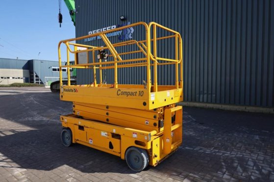 Haulotte Compact 10 Electric, 10m Working Height, 450kg Cap Haulotte Compact 10 Electric, 10m Working Height, 450kg Cap 20...