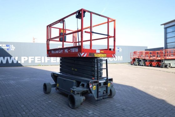Holland Lift Ecostar HL-11816 Electric, 14m Working Height, 30 Holland lift Ecostar HL-11816 Electric, 14m Working Height,...