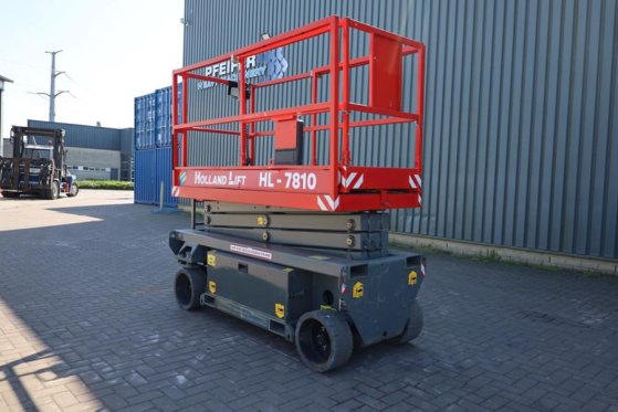 Holland Lift Ecostar HL-7810 Electric, 10m Working Height, 450k Holland lift Ecostar HL-7810 Electric, 10m Working Height,...