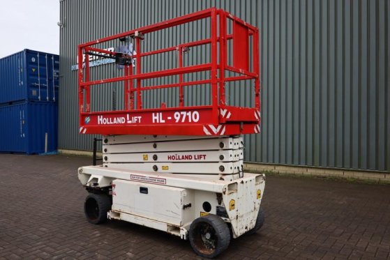 Holland Lift Ecostar HL-9710 Electric, 12m Working Height, 325k Holland lift Ecostar HL-9710 Electric, 12m Working Height,...