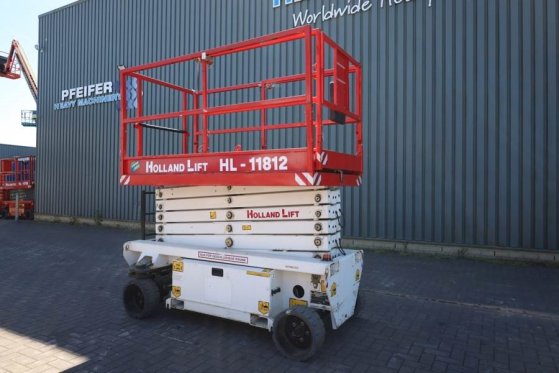 Holland Lift Ecostar HL-11812 Electric, 14m Working Height, 300 Holland lift Ecostar HL-11812 Electric, 14m Working Height...