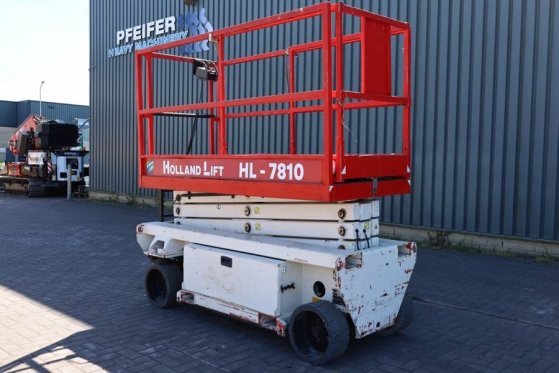 Holland Lift Ecostar HL-7810 Electric, 10m Working Height, 450k Holland lift Ecostar HL-7810 Electric, 10m Working Height,...