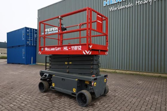 Holland Lift Ecostar HL-11812 Electric, 14m Working Height, 300 Holland lift Ecostar HL-11812 Electric, 14m Working Height...