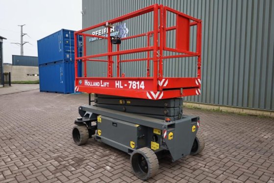 Holland Lift Ecostar HL-7814 Electric, 10m Working Height, 450k Holland lift Ecostar HL-7814 Electric, 10m Working Height,...