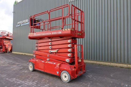 PB LIFT S151-12E Electric, 15m Working Height, 550kg PB LIFT S151-12E Electric, 15m Working Height, 550kg 2013 2 Scissor L...