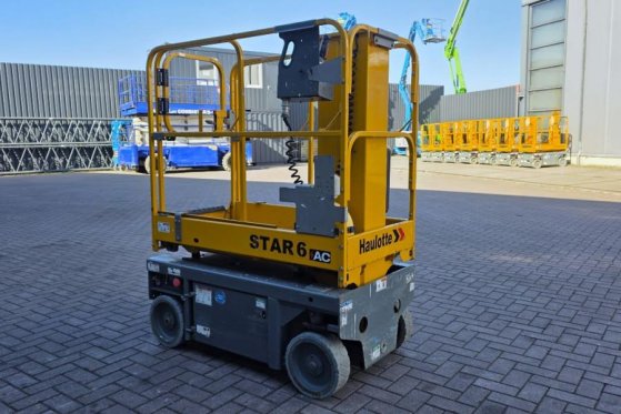 Haulotte Star 6 Electric, Non Marking Tyres, 5.8m Working H Haulotte Star 6 Electric, Non Marking Tyres, 5.8m Working H 20...