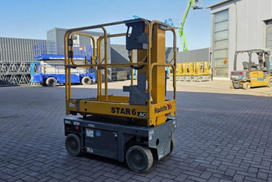 Haulotte Star 6 Electric, Non Marking Tyres, 5.8m Working H Haulotte Star 6 Electric, Non Marking Tyres, 5.8m Working H 20...
