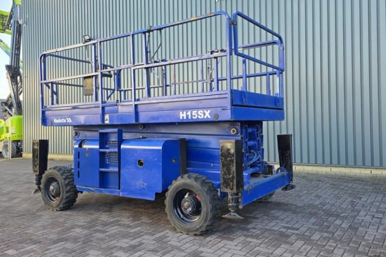 Haulotte H15SX As-Is, Diesel, 4x4 Drive 15 Working Height, Haulotte H15SX As-Is, Diesel, 4x4 Drive 15 Working Height, 2008...