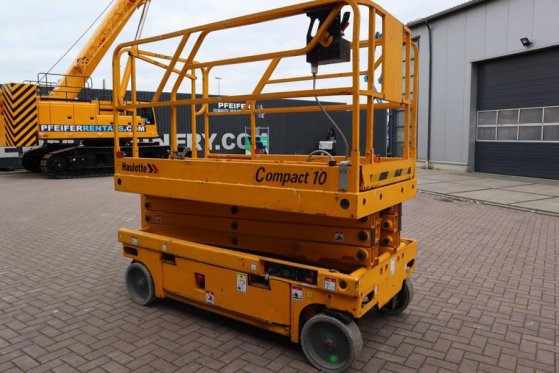Haulotte Compact 10 Electric, 10m Working Height, 450kg Cap Haulotte Compact 10 Electric, 10m Working Height, 450kg Cap 20...