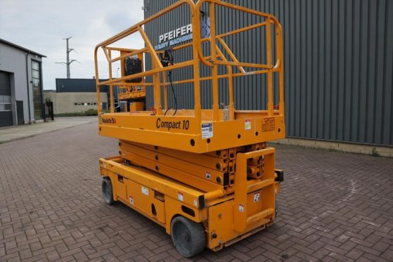 Haulotte Compact 10 Electric, 10m Working Height, 450kg Cap Haulotte Compact 10 Electric, 10m Working Height, 450kg Cap 20...