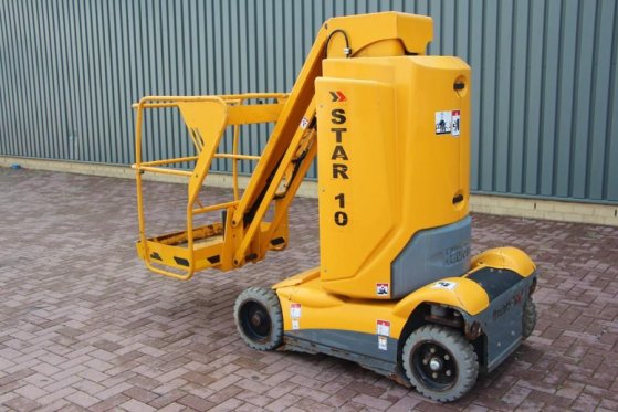 Haulotte Star 10AC Electric, 10m Working Height, 3m Reach, Haulotte Star 10AC Electric, 10m Working Height, 3m Reach, 2012...