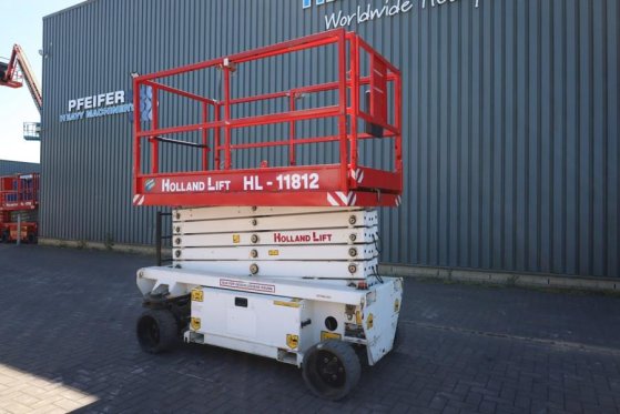 Holland Lift Ecostar HL-11812 Electric, 14m Working Height, 300 Holland lift Ecostar HL-11812 Electric, 14m Working Height...