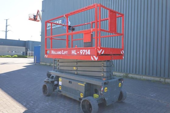 Holland Lift Ecostar HL-9714 Electric, 12m Working Height, 325k Holland lift Ecostar HL-9714 Electric, 12m Working Height,...