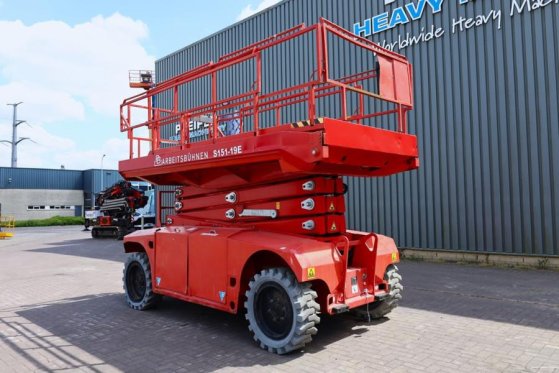 PB Lifttechnik S151-19E 4x4 Electric, 4x4 Drive, 15m Working Heig PB Lifttechnik S151-19E 4x4 Electric, 4x4 Drive, 15m Wor...