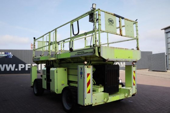 MEC 3392RT-T Diesel, 4x4 Drive, 12m Working Height, 12 MEC 3392RT-T Diesel, 4x4 Drive, 12m Working Height, 12 2015 2 Sciss...