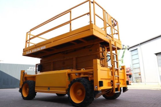 HAB S195-24 D4WDS Diesel, 4x4 Drive, 19.5m Working Hei HAB S195-24 D4WDS Diesel, 4x4 Drive, 19.5m Working Hei 2011 2 Sciss...