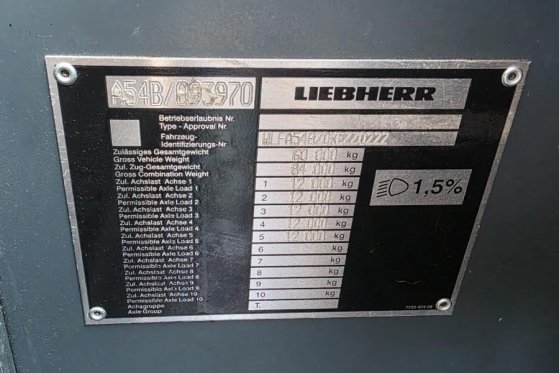 Liebherr LTM1200-5.1 Dutch Registration, 10x8x10 Drive, 200 683 2018 2 Mobile Cranes image 68