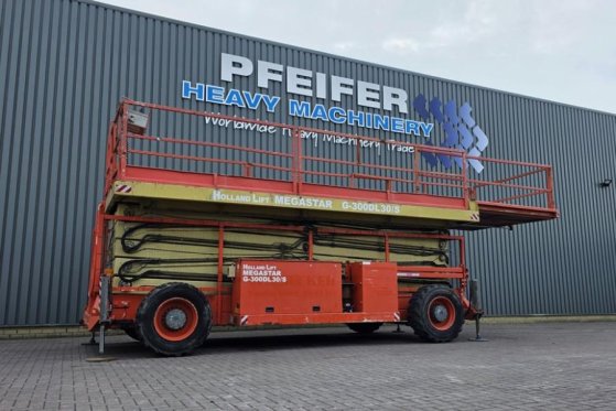 Holland Lift G-300DL30/S Diesel, 4x4x4 Drive, 33.5m Working Hei Holland lift G-300DL30/S Diesel, 4x4x4 Drive, 33.5m Workin...