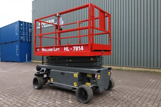 Holland Lift Ecostar HL-7814 Electric, 10m Working Height, 450k Holland lift Ecostar HL-7814 Electric, 10m Working Height,...