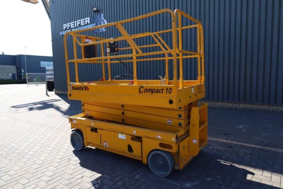 Haulotte Compact 10 Electric, 10m Working Height, 450kg Cap Haulotte Compact 10 Electric, 10m Working Height, 450kg Cap 20...