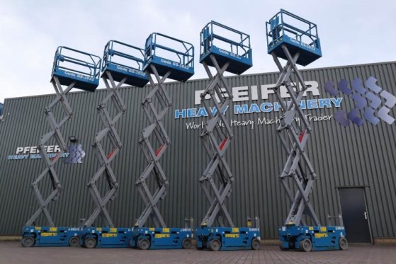 Genie GS1932 E-Drive Several In Stock, 8m Working Height 4842 2022 2 Scissor Lifts image 9