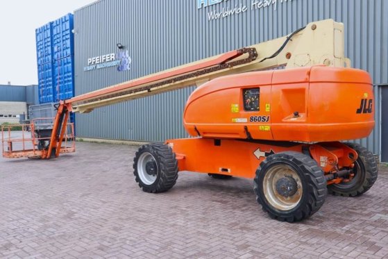 JLG 860SJ Diesel, 4x4 Drive, 28.2m Working Height, 22. 860SJ Diesel, 4x4 Drive, 28.2m Working Height, 22. 2007 2 image 9