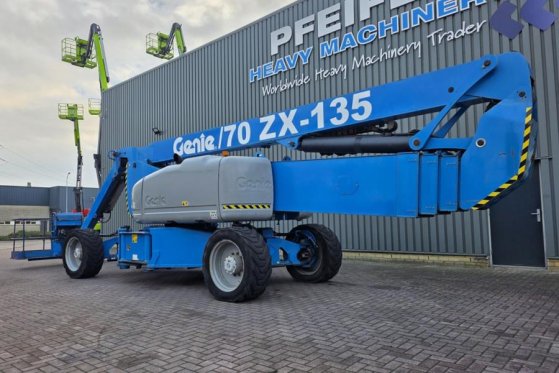 Genie ZX135/70 Diesel, 4x4x4 Drive, 43m Lifting Height, ZX135/70 Diesel, 4x4x4 Drive, 43m Lifting Height, 2013 2 image 9