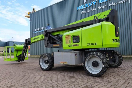 Zoomlion ZA20JE Fully Electric Lithium-Powered, 4x4 Rough T Zoomlion ZA20JE Fully Electric Lithium-Powered, 4x4 Rough T 20...