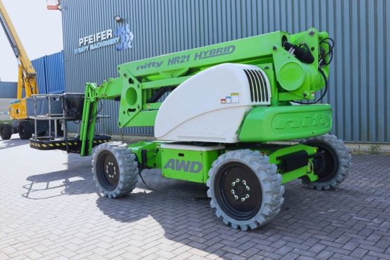 Niftylift HR21 HYBRID Hybrid, 4x4 Drive, 21m Working Height, Niftylift HR21 HYBRID Hybrid, 4x4 Drive, 21m Working Height, ...