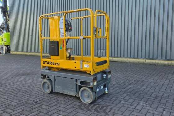 Haulotte Star 6 Electric, Non Marking Tyres, 5.8m Working H Haulotte Star 6 Electric, Non Marking Tyres, 5.8m Working H 20...