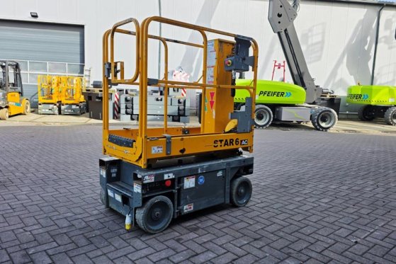 Haulotte Star 6 Electric, Non Marking Tyres, 5.8m Working H Haulotte Star 6 Electric, Non Marking Tyres, 5.8m Working H 20...