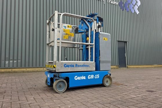 Genie GR15 Electric, 6.5m Working Height, 227kg Capacity GR15 Electric, 6.5m Working Height, 227kg Capacity 2014 2 image 9