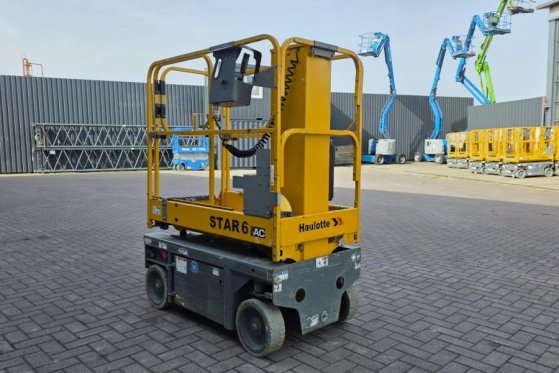 Haulotte Star 6 Electric, Non Marking Tyres, 5.8m Working H Haulotte Star 6 Electric, Non Marking Tyres, 5.8m Working H 20...