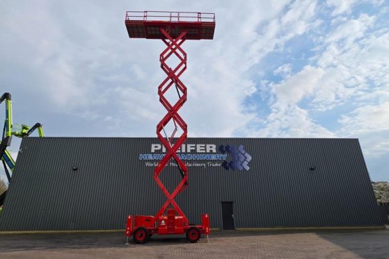 LGMG SR1623D Diesel 4x4 Drive, 18m Working Height, 680 LGMG SR1623D Diesel 4x4 Drive, 18m Working Height, 680 2023 2 Sciss...