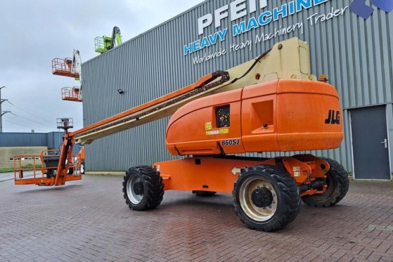 JLG 860SJ Diesel, 4x4 Drive, 28.2m Working Height, 22. 860SJ Diesel, 4x4 Drive, 28.2m Working Height, 22. 2007 2 image 24