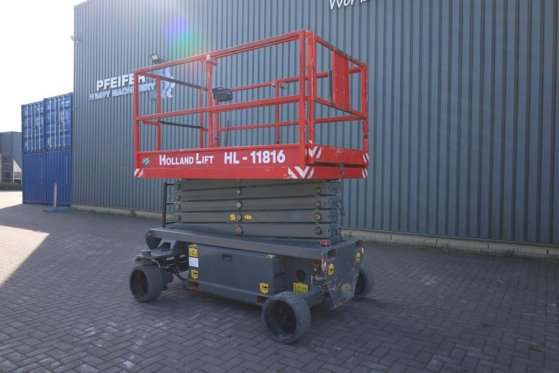 Holland Lift Ecostar HL-11816 Electric, 14m Working Height, 30 Holland lift Ecostar HL-11816 Electric, 14m Working Height,...