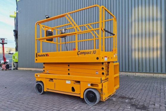 Haulotte Compact 10 Electric, 10m Working Height, 450kg Cap Haulotte Compact 10 Electric, 10m Working Height, 450kg Cap 20...