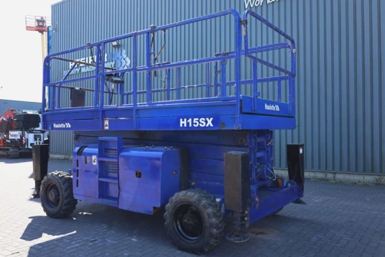 Haulotte H15SX Diesel, 4x4 Drive 15 Working Height, 500kg C Haulotte H15SX Diesel, 4x4 Drive 15 Working Height, 500kg C 20...