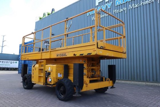 Haulotte H15SXL Diesel, 4x4 Drive, 15m Working Height, 500k Haulotte H15SXL Diesel, 4x4 Drive, 15m Working Height, 500k 20...