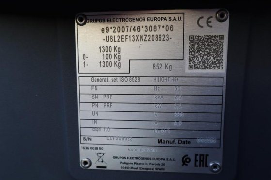 Atlas Copco Hilight H6+ Valid inspection, *Guarantee! Max Boo Hilight H6+ Valid inspection, *Guarantee! Max Boo 2022 2 ima...