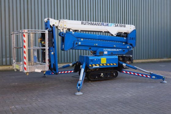 Ruthmann BLUELIFT SA18HD As-Is, Gasoline / 220V, 18m Workin Ruthmann BLUELIFT SA18HD As-Is, Gasoline / 220V, 18m Workin 20...