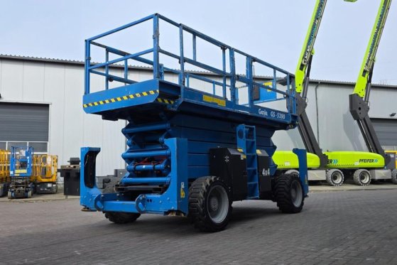 Genie GS5390 Diesel, 4x4 Drive, 18.15m Working Height, 6 GS5390 Diesel, 4x4 Drive, 18.15m Working Height, 6 2019 2 Scissor...