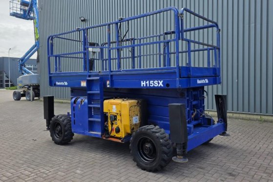 Haulotte H15SDX Diesel, 4x4 Drive, 15 Working Height, 700kg Haulotte H15SDX Diesel, 4x4 Drive, 15 Working Height, 700kg 20...
