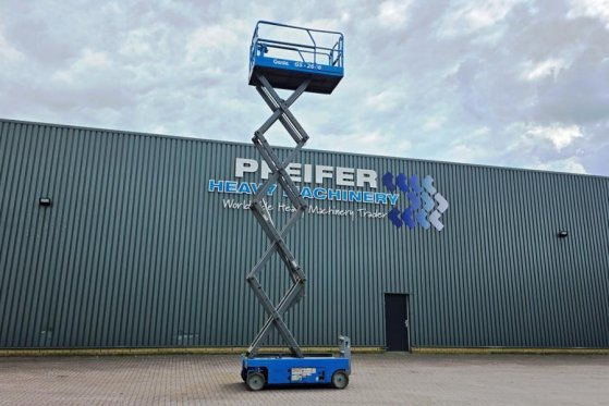 Genie GS2646 Electric, Working Height 9.80m, Capacity 45 GS2646 Electric, Working Height 9.80m, Capacity 45 2005 2 Scissor...