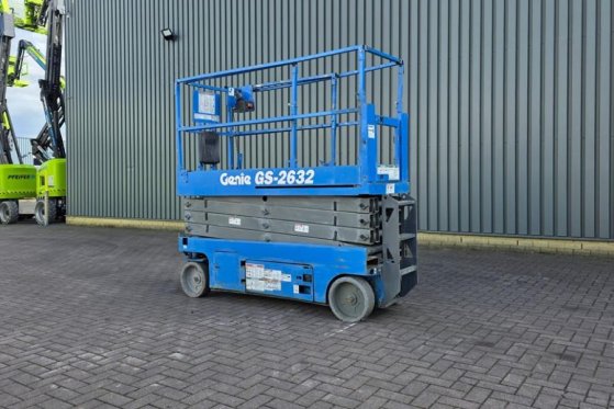Genie GS2632 Electric, Batteries 2025, 10m Working Heigh GS2632 Electric, Batteries 2025, 10m Working Heigh 2011 2 Scissor...