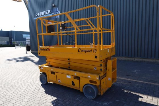 Haulotte Compact 10 Electric, 10m Working Height, 450kg Cap Haulotte Compact 10 Electric, 10m Working Height, 450kg Cap 20...