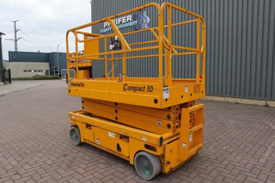 Haulotte Compact 10 Electric, 10m Working Height, 450kg Cap Haulotte Compact 10 Electric, 10m Working Height, 450kg Cap 20...