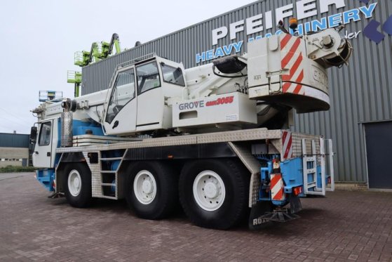 Grove GMK3055 Diesel, 6x6x6, 55t Capacity, 43m Main Boom GMK3055 Diesel, 6x6x6, 55t Capacity, 43m Main Boom 2008 2 Mobile ...